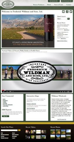 Frederickwildman.com Homepage (Photo: Business Wire)