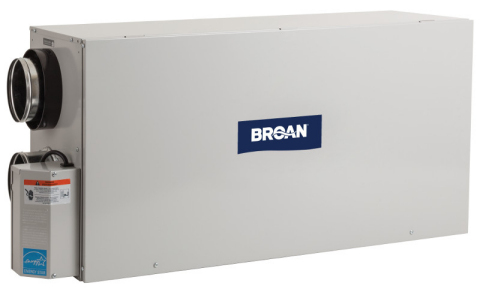 Broan Heat Recovery (HRV) or Energy Recovery (ERV) units include HEPA filtration which captures 99.97% of airborne particles. (Photo: Business Wire)
