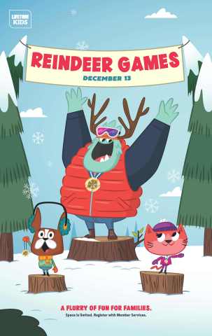 Reindeer Games at Life Time (Graphic: Life Time Fitness, Inc.)