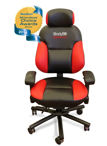 ErgoGenesis Wins Attendee's Choice Award for BodyBilt 24|seven Chair (Photo: Business Wire)