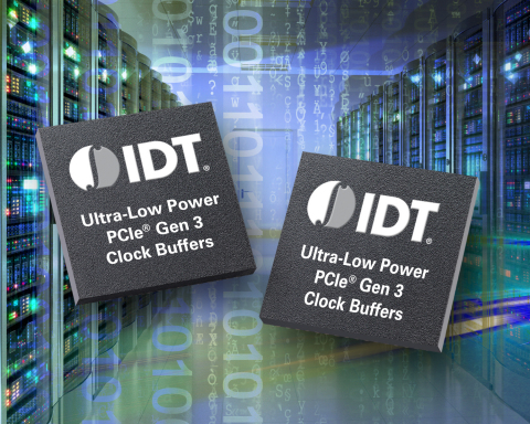 IDT Surpasses Milestone of 3 Million Low-Power PCIe Gen3 Buffers Shipped (Photo: Business Wire)