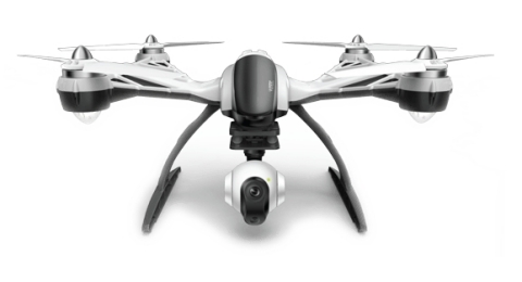 Yuneec International’s Q500 Typhoon drone arrives 100% factory-assembled and test flown and includes a 3-axis CGO2-GB that records full HD 1080p video and takes 12 megapixel still photos. (Photo: Business Wire)