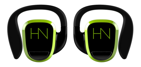 HearNotes - cut loose with WireFree hi-fi earbuds! (Photo: Business Wire)