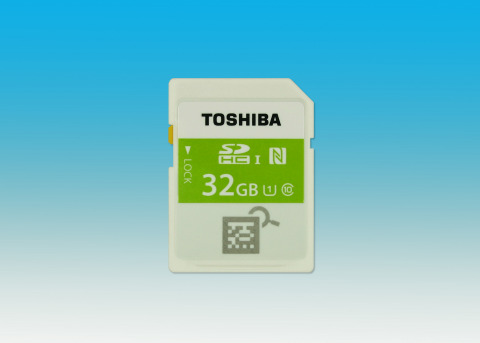Toshiba: World's First NFC Built-in SDHC Memory Card (Photo: Business Wire)