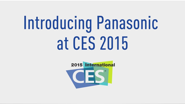 CES2015 Panasonic booth overview