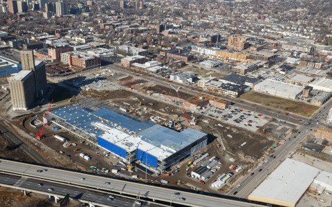 IKEA, the world's leading home furnishings retailer, today announced solar energy plans for its St. Louis store opening Fall 2015. Panel installation will begin this Spring, with completion before the store's opening, making the project the largest rooftop solar array in the State of Missouri. (Photo: Business Wire)