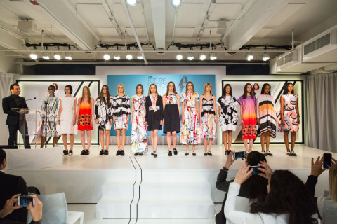Giles Deacon Washable Fashion Collection for P&G Future Fabrics (Photo: Business Wire)