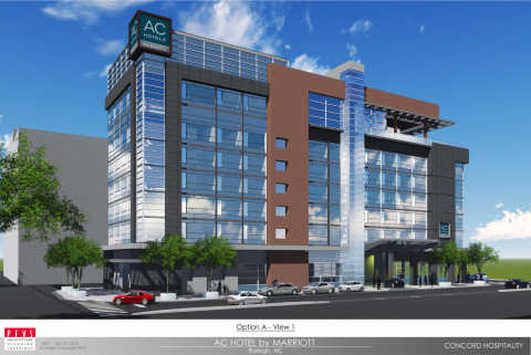 Rendering of the AC Hotel in Raleigh, N.C. (Photo: Business Wire)