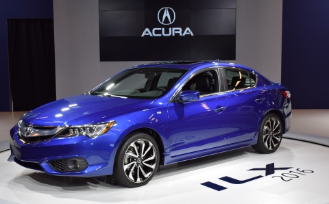 The all-new 2016 Acura ILX is unveiled at the Montreal International Auto Show. (Photo: Business Wire)