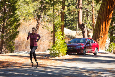 Team Toyota athlete and Paralympic medalist Amy Purdy stars in Toyota 'How Great I Am' Commercial. (Photo: Business Wire)