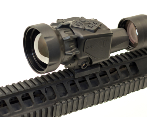 BAE Systems’ UTC® XII is the first military-grade thermal weapon sight to include the new 12-micron technology, which greatly reduces lens size, total system weight, and battery use, while delivering improved image quality. (Photo: BAE Systems)