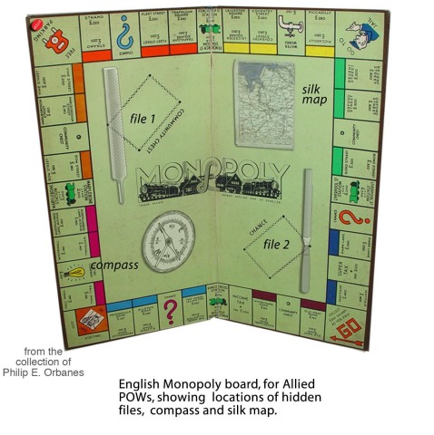 World War II Waddington's Monopoly Game - Credit Phil Orbanes