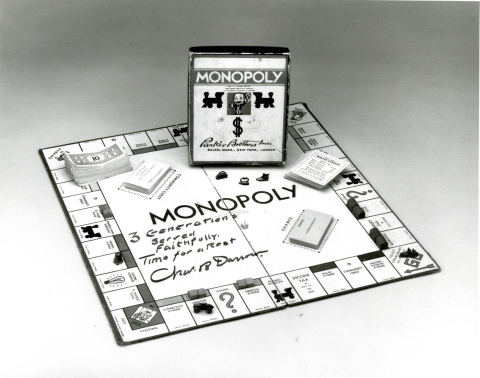 Charles Darrow Signed Monopoly Popular Edition Game (1938) - Credit Phil Orbanes
