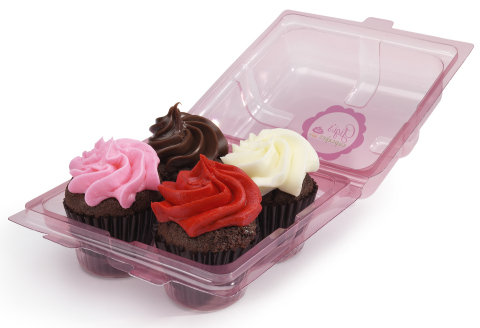Gourmet gluten-free cupcakes are now available daily from Gigi's Cupcakes. On Valentine's Day, guests can order a 4-pack of gluten-free mini Valentine's cupcakes. (Photo: Business Wire)