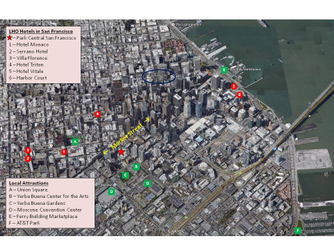 Map of San Francisco (Graphic: Business Wire)