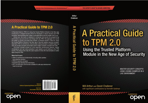 IT professionals and developers can get started now with useful applications in "A Practical Guide to TPM 2.0: Using the Trusted Platform Module in the New Age of Security" (Graphic: Business Wire)