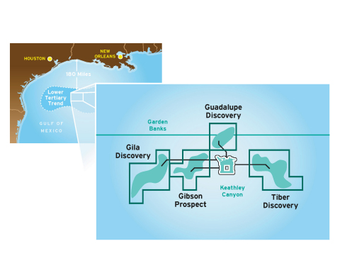 Chevron, BP and ConocoPhillips plan to work together in the northwest portion of Keathley Canyon in the U.S. deepwater Gulf of Mexico. (Graphic: Business Wire)