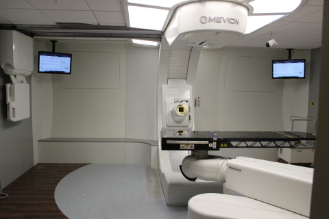 The MEVION S250 at the Stephenson Cancer Center is now entering the clinical commissioning phase, the final step before treating patients. (Photo: Business Wire)