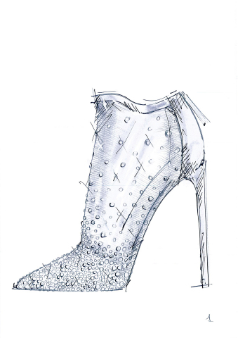 “Cinderella in 2015 has a timeless appeal. The diamond and translucent bootie enhance the vision I have of her.” -Stuart Weitzman (Graphic: Business Wire)
