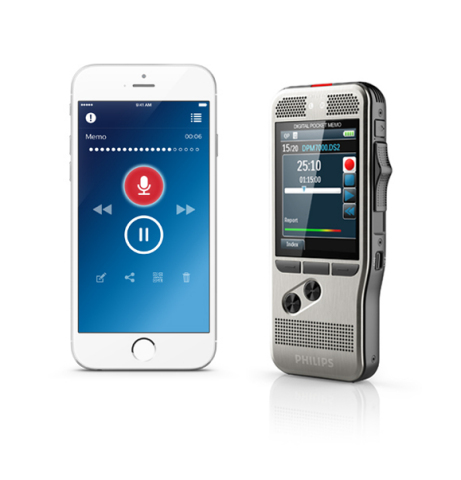 Philips Pocket Memo and dictation app (Photo: Business Wire)