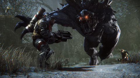 2K and Turtle Rock Studios announced today that Evolve™, the 4v1 shooter in which four Hunters cooperatively fight to take down a single-player controlled Monster, is now available worldwide for Xbox One, the all-in-one games and entertainment system from Microsoft, PlayStation®4 computer entertainment system, and Windows PC. Evolve is a cooperative and competitive experience enjoyed online, as well as offline solo.