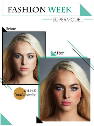 CyberLink, the creator of YouCam Makeup, analyzed hundreds of supermodel makeup styles and selected some of the trendiest looks for the upcoming fashion season. (Graphic: Business Wire)