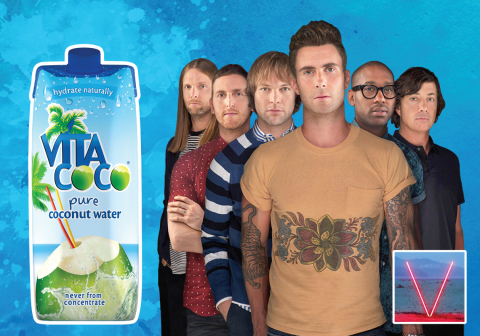 Maroon 5 partners with Vita Coco for their latest US tour. (Photo: Business Wire)