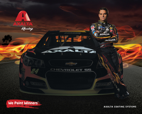 Axalta Racing 2015 Hero Card side 1 (Graphic: Business Wire)