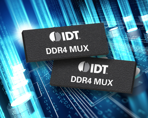 IDT Introduces High-speed Multiplexer for DDR4 NVDIMM Technology; Selected by Micron as Preferred Supplier (Graphic: Business Wire)