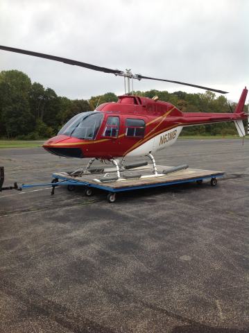 BGE will be using this Catalyst Aviation helicopter to inspect electric transmission equipment (Photo: Business Wire)