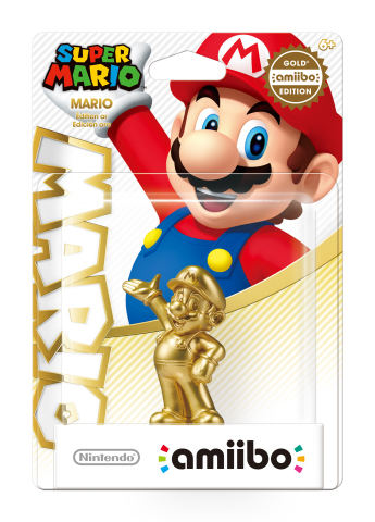 Super Mario amiibo - Gold Edition will be available on March 20 exclusively at Walmart (Photo: Business Wire)