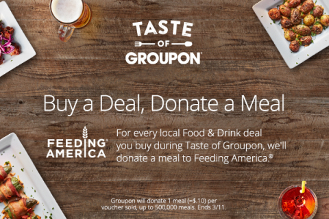 Taste of Groupon - Celebrating the Fine Art of Food (Graphic: Business Wire)