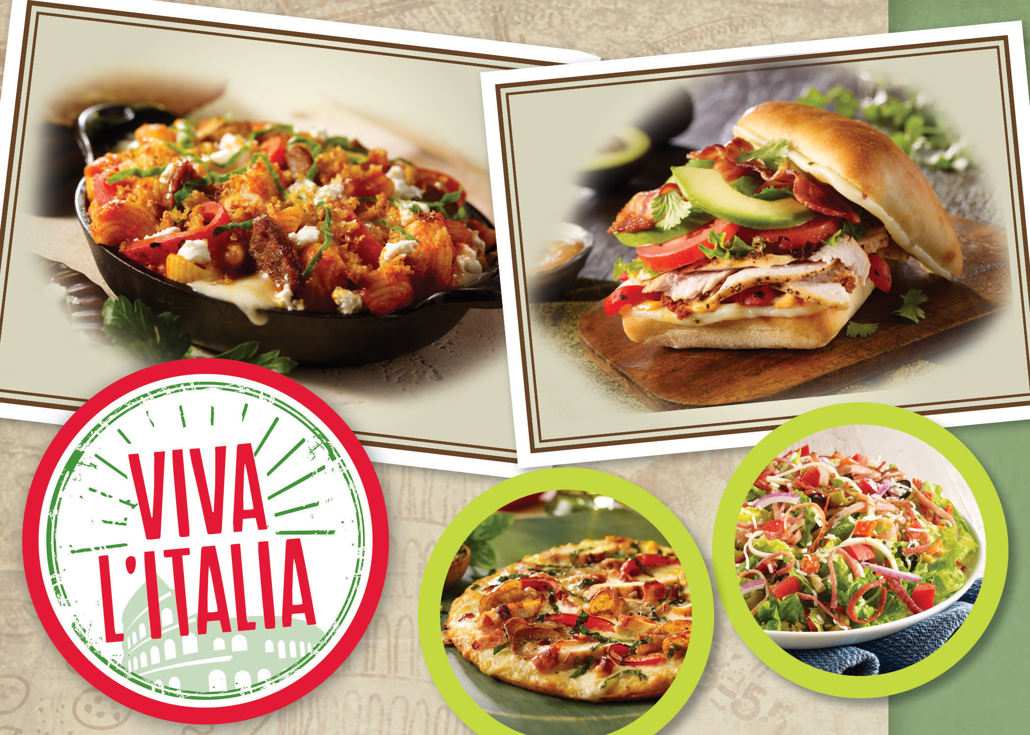 Schlotzsky's Unveils Italian Masterpieces: New Oven-Baked Pastas, Ciabatta  Specialty Sandwiches and Gourmet Pizza Added to Menu | Business Wire