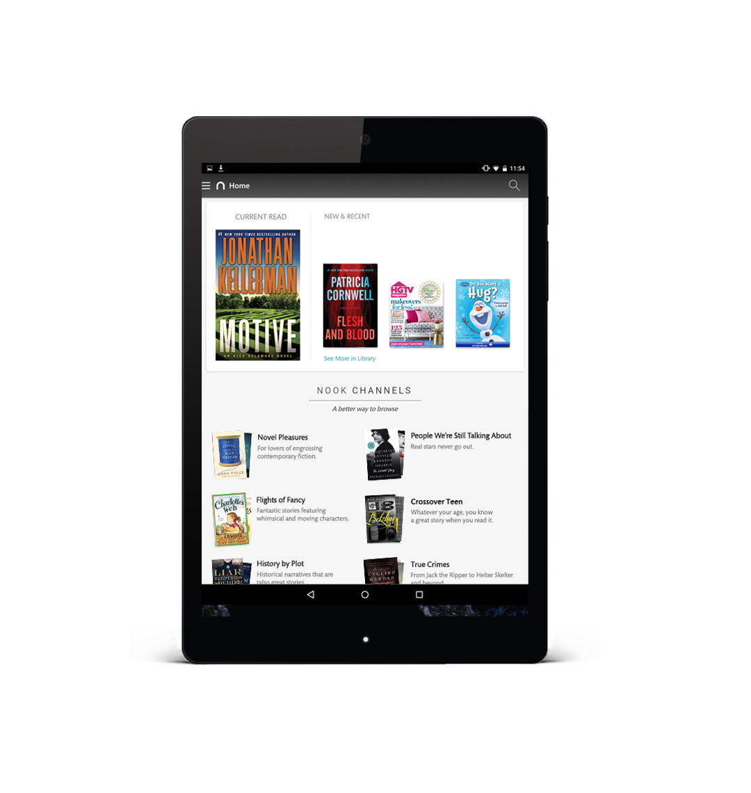 Barnes Noble Launches Brand New Free Nook Reading App 40 For Android