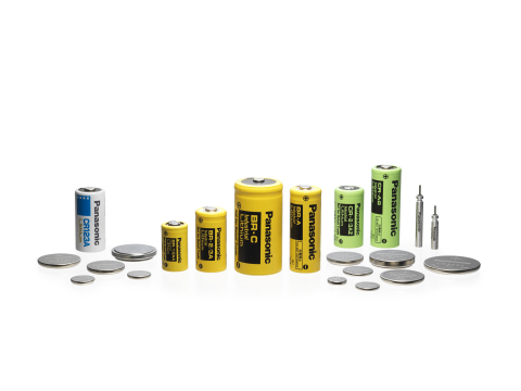 Panasonic's lithium batteries (Photo: Business Wire)