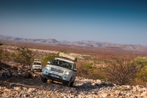 In March 2015: 17 Delticom online shops invite you for spectacular off-road adventures in Namibia. (Photo: Business Wire)
