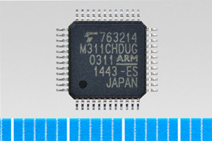 東芝：ARM(R) Cortex(R) -M3コアを搭載したスマートメータ向けマイコン “TMPM311CHDUG” （写真：ビジネスワイヤ）