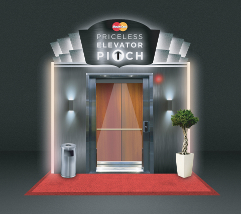 Calling all entrepreneurs! MasterCard's Priceless Elevator Pitch is taking place March 13-15 in the Mashable House located at 305 E. 5th Street, Austin, TX. (Graphic: Business Wire)
