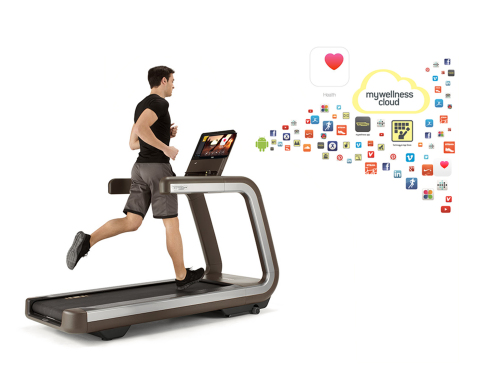 Technogym's Mywellness cloud now syncs with Apple's new health platform, HealthKit (Photo: Business Wire)