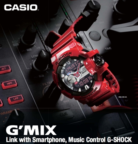 SoundHound's music recognition technology is currently integrated into the Casio G-SHOCK GBA-400 (Photo: Business Wire)
