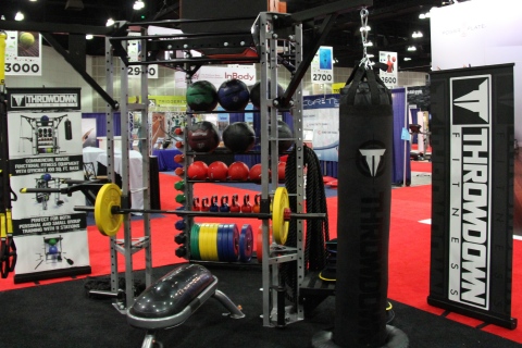 Personal Fitness Center (PFC): This small footprint, commercial-grade piece features 11 stations and is perfect for small group training. (Photo: Business Wire)