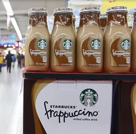 Starbucks® Bottled Frappuccino® Coffee Drinks are available in 38 markets globally (Photo: Business Wire)