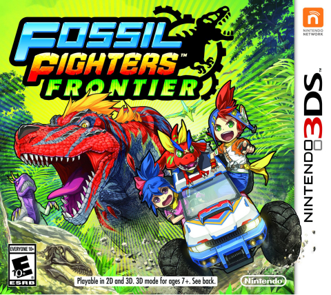 In Fossil Fighters: Frontier, the new portable game launching for the Nintendo 3DS family of systems today, players will discover a 3D world filled with fossils to excavate, prehistoric creatures to revive and primeval battles to conquer. (Photo: Business Wire)