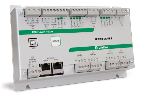 The AF0500 Arc-Flash Relay's simple, plug-and-play installation design is ideal for retrofits in electrical equipment such as switchgear, transformers, substations, motor control centers, load banks and many other applications. (Photo: Business Wire)