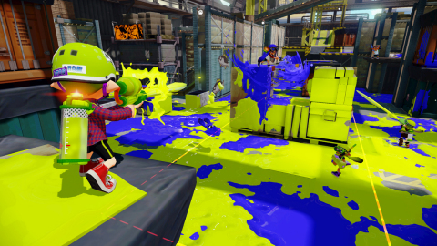 For the first time, Nintendo also revealed a new multiplayer mode in Splatoon called Ranked Battle, which keeps track of each player's online ranking. Splat Zones is one of the additional ways to play online in this mode.(Photo: Business Wire)
