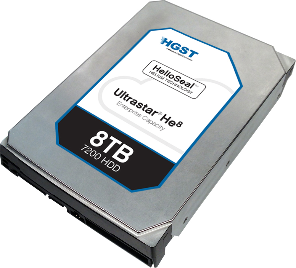 HGST：ヘリウムを充填したHDD累計100万台で新たなレベルの市場展開と