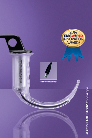 The KARL STORZ C-MAC® S USB Video Laryngoscope System was selected as one of EMS World magazine’s Top 20 Innovations for 2014. (Photo: Business Wire)