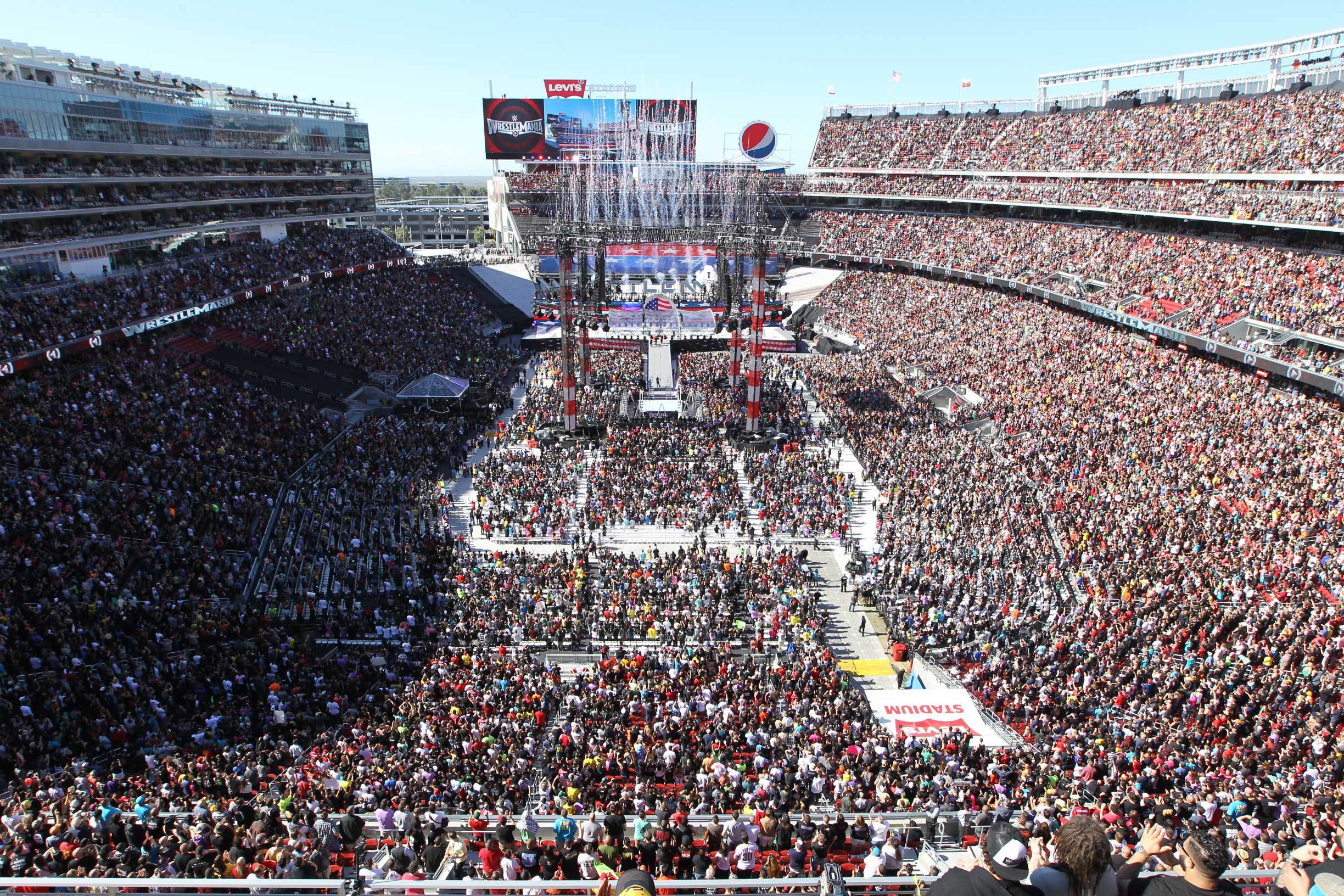 WrestleMania® Shatters Records | Business Wire