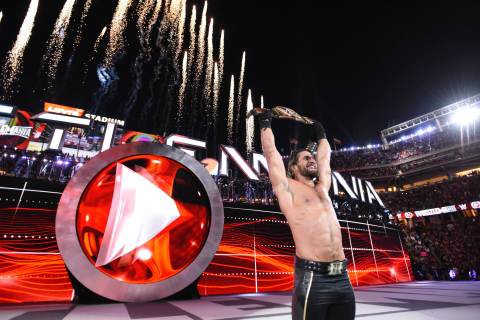 WWE World Heavyweight Champion Seth Rollins (Photo: Business Wire)