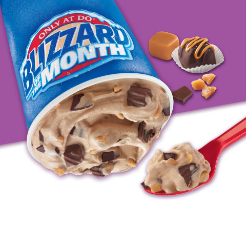 Salted Carmel Truffle Blizzard (Graphic: Business Wire)